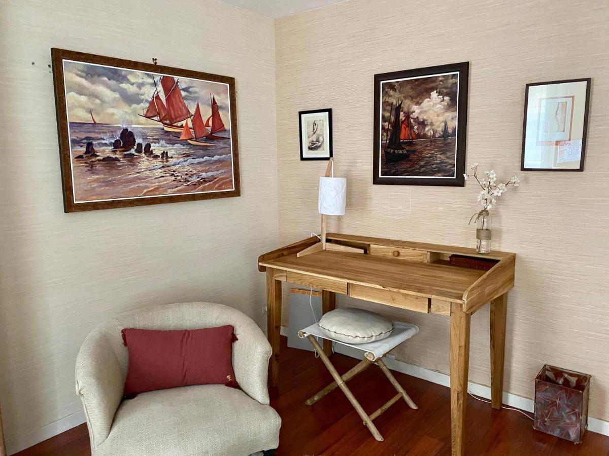 Chez Gwen, Très bel appartement vue mer latérale Le Tréport Exterior foto