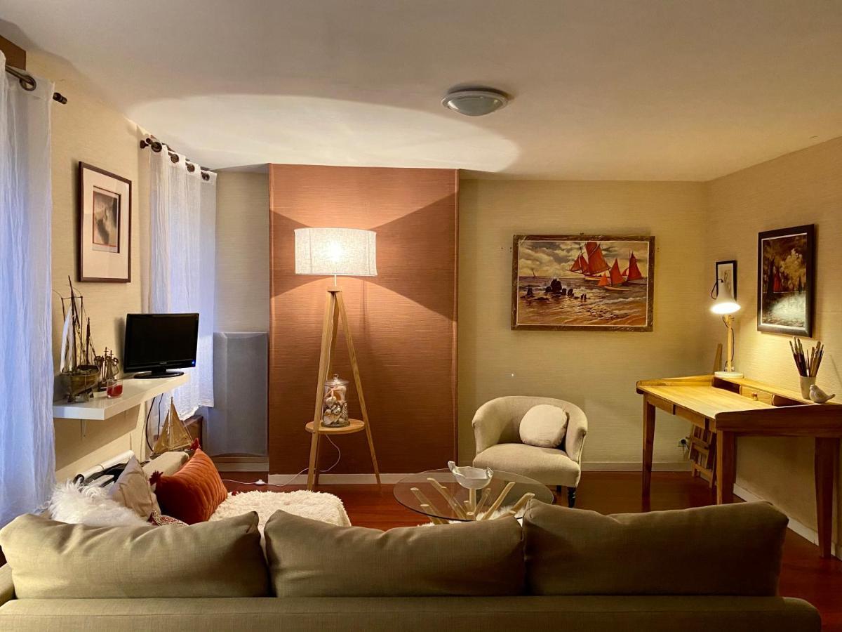 Chez Gwen, Très bel appartement vue mer latérale Le Tréport Exterior foto